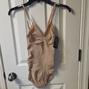 Seamless Tan Shapewear Bodysuit